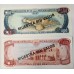 DOMINICAN REPUBLIC 1994 . FIVE 5 - ONE THOUSAND 1,000 PESOS BANKNOTES . SPECIMEN